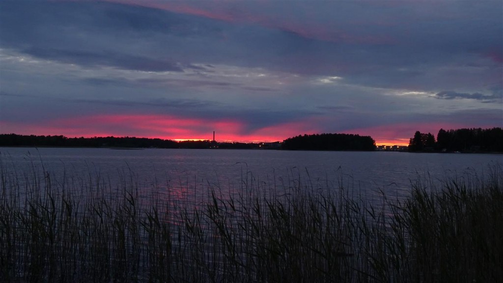 Sweden midnight sun
