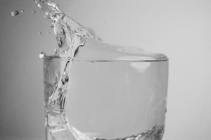 glass of water